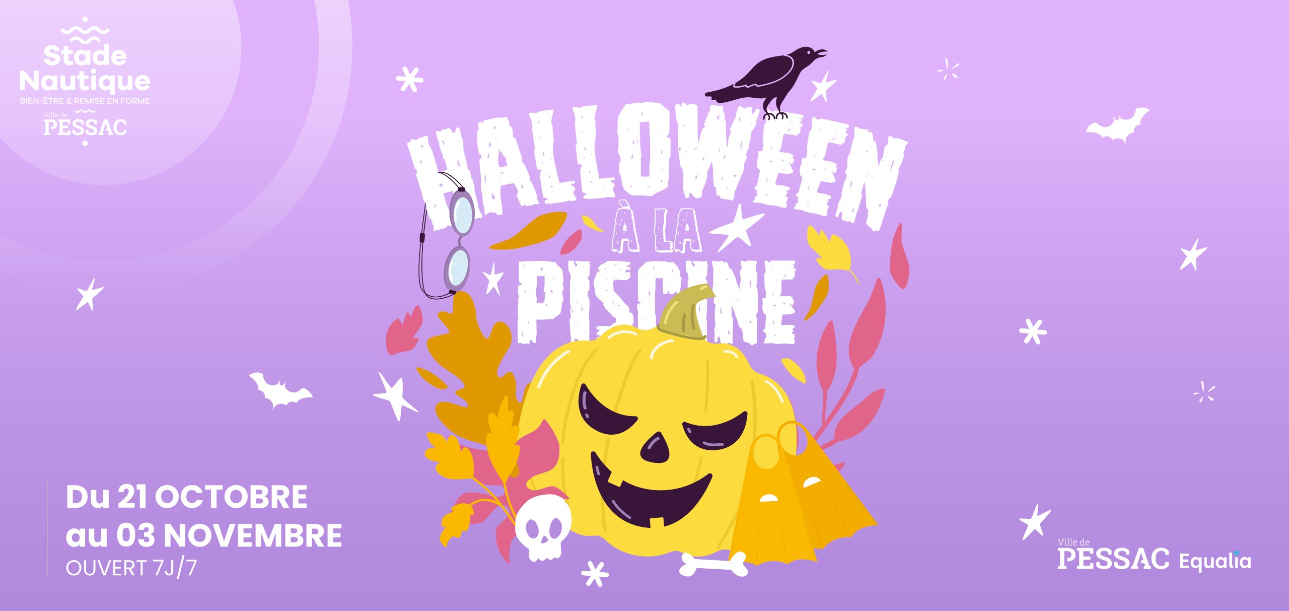 halloween vacances stade nautique pessac